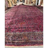 antique kashan carpet