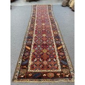 antique bidjar runner