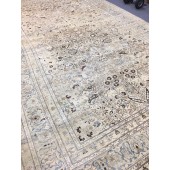 antique mashad carpet