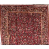 ANTIQUE SAROUK CARPET