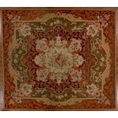 antique aubusson carpet