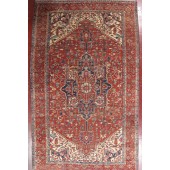 antique serapi carpet