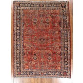 antique sarouk carpet