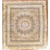 antique kerman lavar carpet