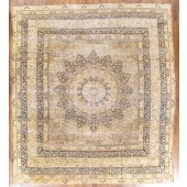 antique kerman lavar carpet