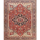 antique heriz carpet