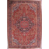 antique heriz carpet