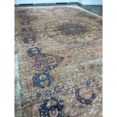 antique kerman carpet 