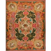 ANTIQUE AUBUSSON CARPET