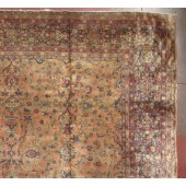 antique kashan carpet