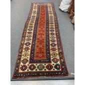 ANTIQUE kazak RUNNER