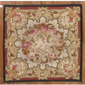 ANTIQUE AUBUSSAN CARPET