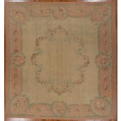 ANTIQUE AUBUSSON CARPET