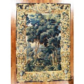 antique verdure tapestry 18th centuyy