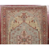 antique serapi carpet