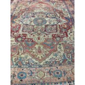 antique serapi-heriz carpet