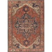 antique serapi-heriz carpet