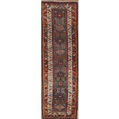 antique shirvan  runner