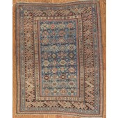 antique shirvan chichi rug