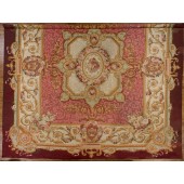 ANTIQUE AUBUSSON CARPET