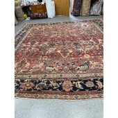 antique sultanabad carpet  