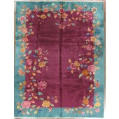 ANTIQUE ART-DECO CHINESE RUG