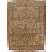 antique lavar kerman carpet