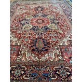 antique serapi-heriz carpet