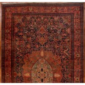 antique farahan sarouk carpet