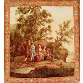 ANTIQUE 19TH CENTURY TAPESTRY