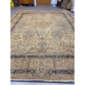 ANTIQUE  KERMAN CARPET