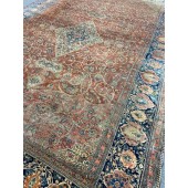 antique mohtesham kashan carpet