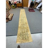 ANTIQUE  TABRIZ RUNNER