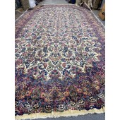 ANTIQUE KERMAN CARPET