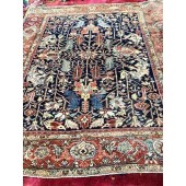 antique heriz carpet