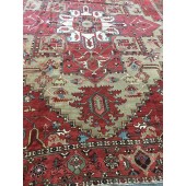 antique serapi carpet