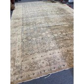 antique tabriz carpet 